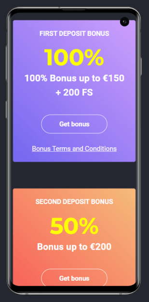 Spinago Casino Mobile Version